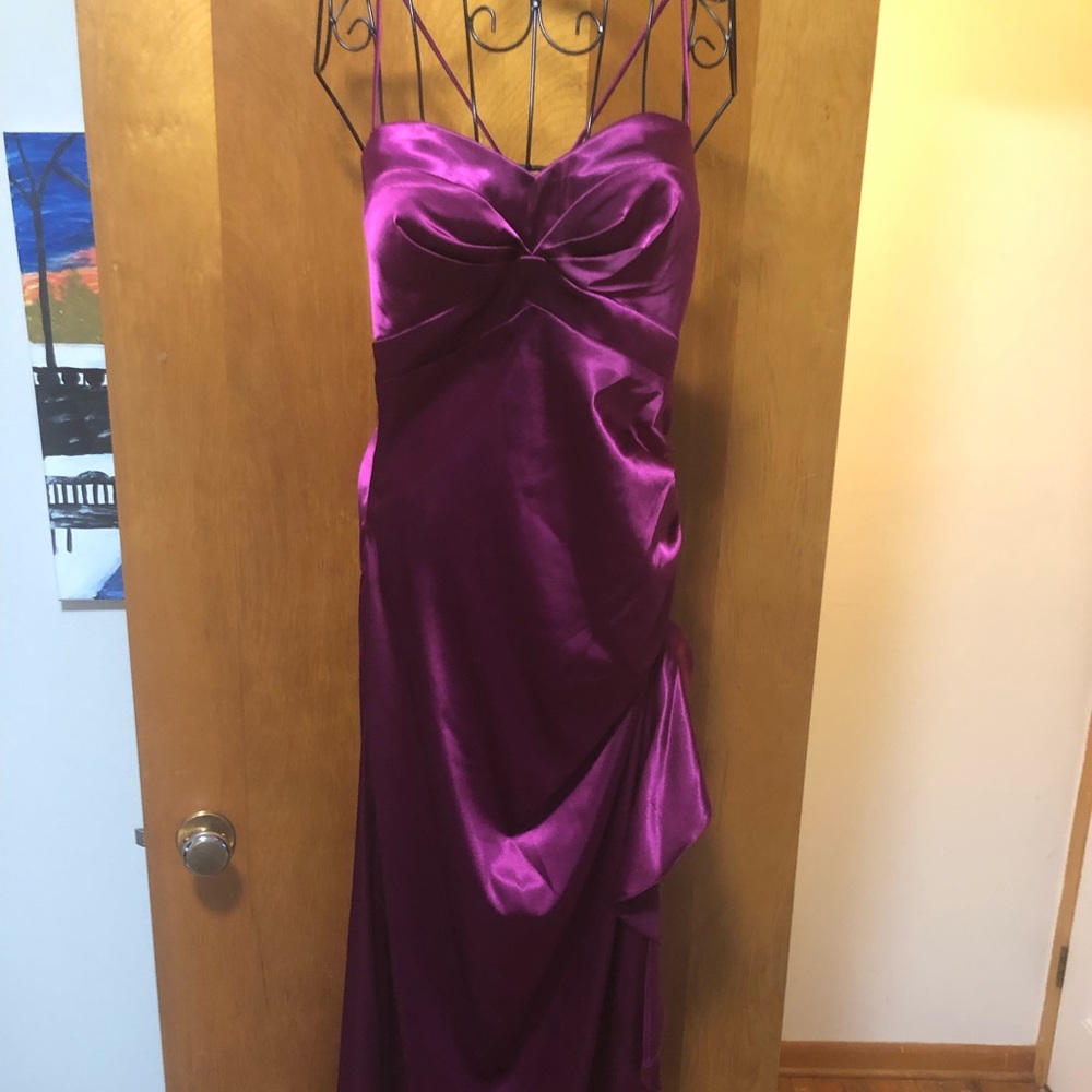 Sexy slinky evening gown